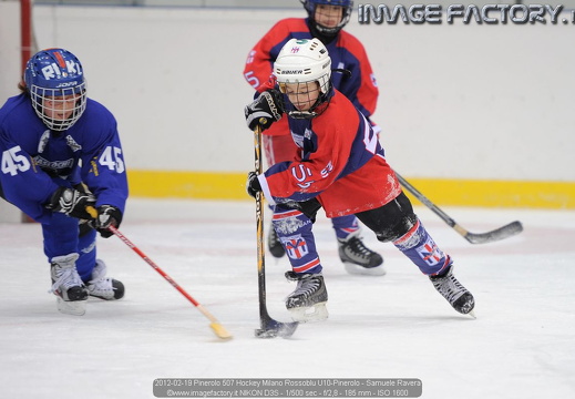2012-02-19 Pinerolo - Hockey Milano Rossoblu U10